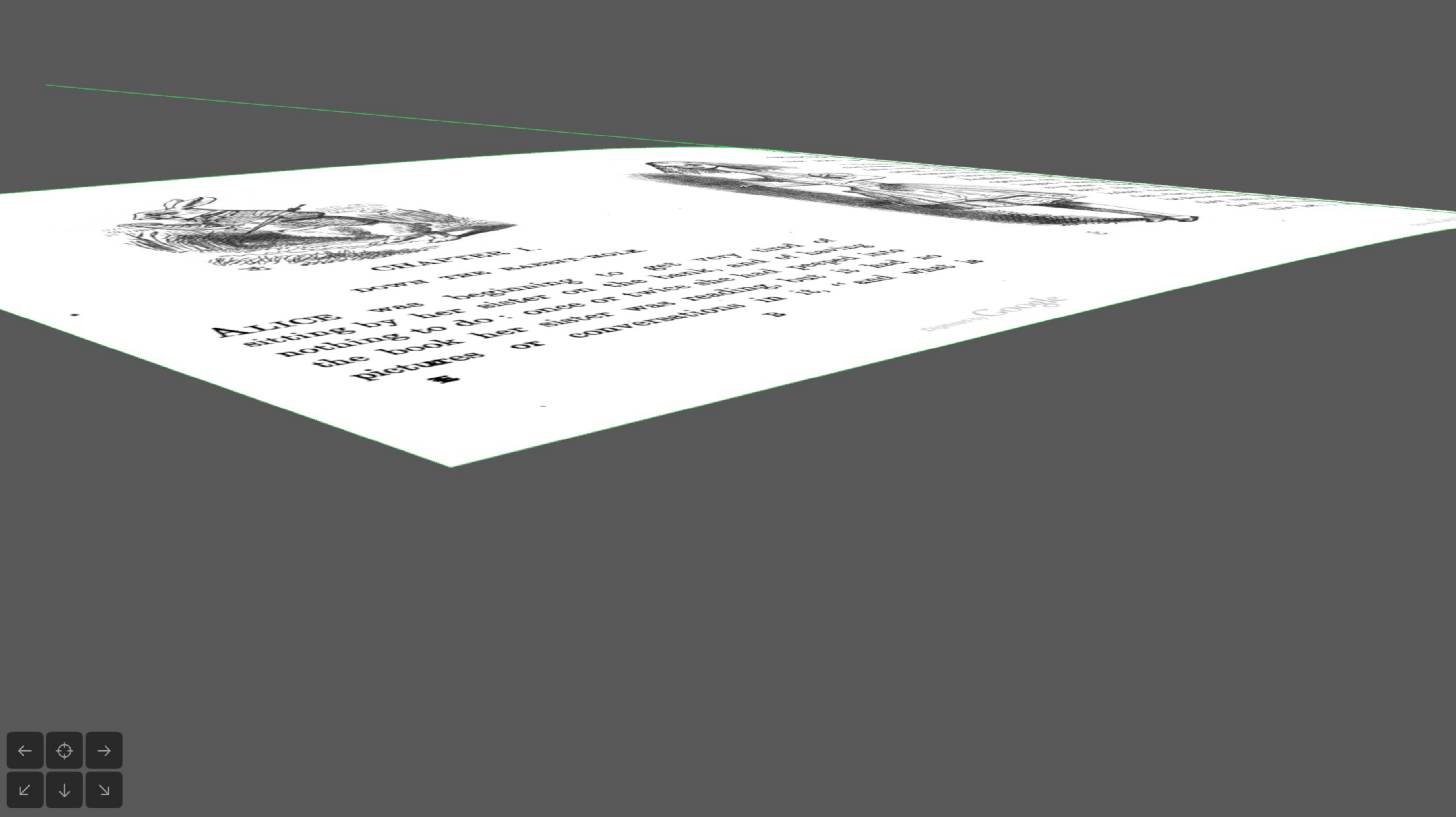 3D viewport with camera preset buttons